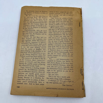 Astounding Science Fiction Magazine - December 1958 pulp Trader Sam TH9