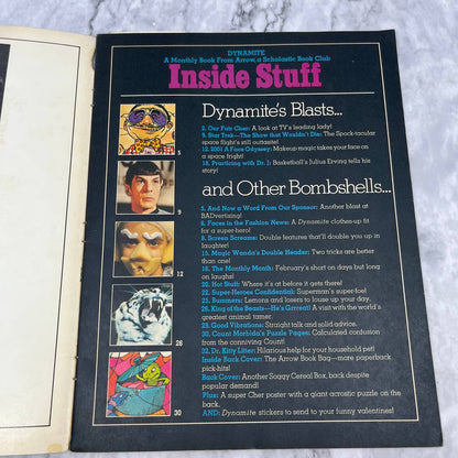 Dynamite Kid Magazine Cher Cover February 1976 TJ4