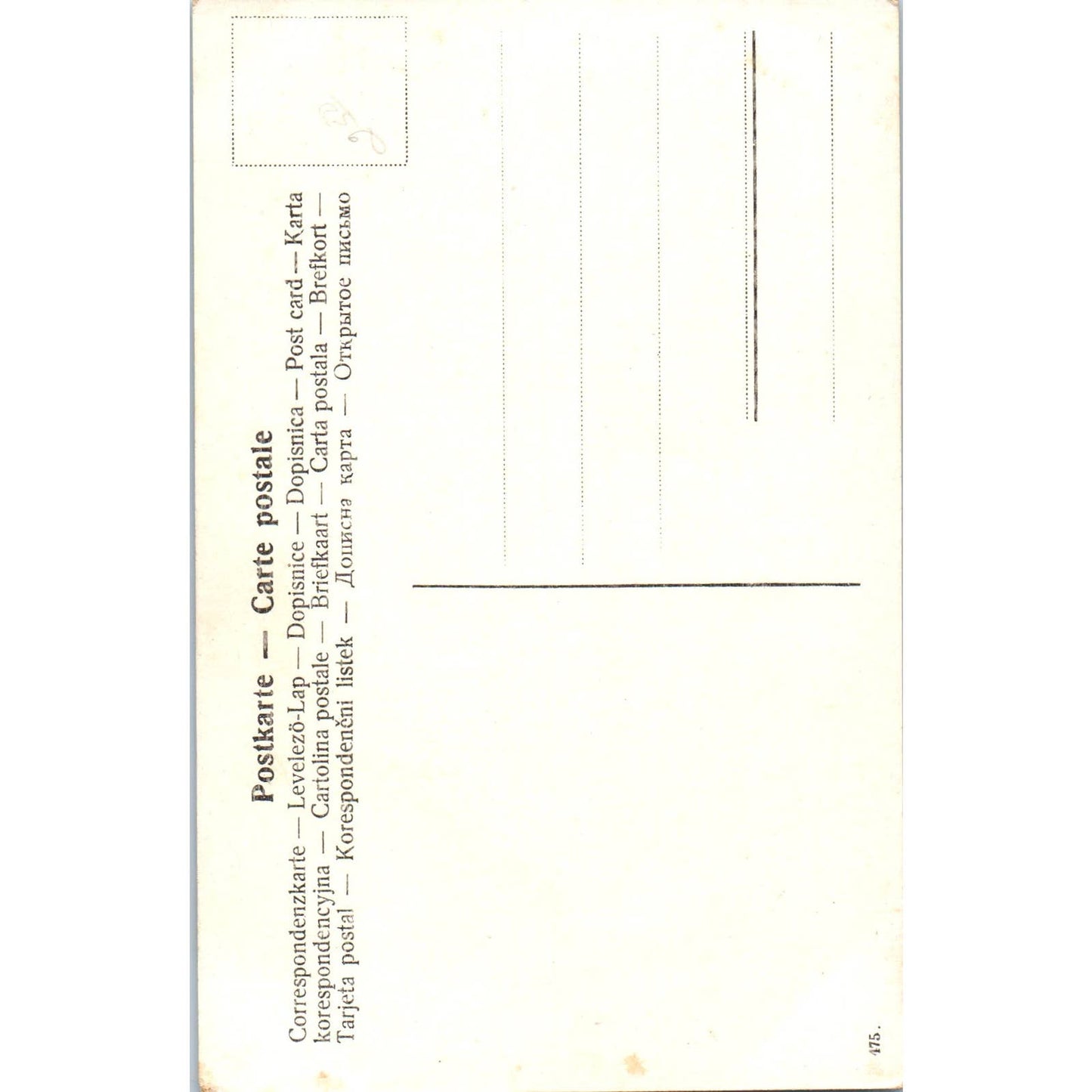 Victorian Romance Courting Couple in Rowboat 1910 Original Postcard TK1-21-1