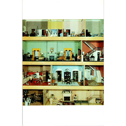 Mrs. A. Maxtone Graham Doll House Bass River MA Original Postcard PB2