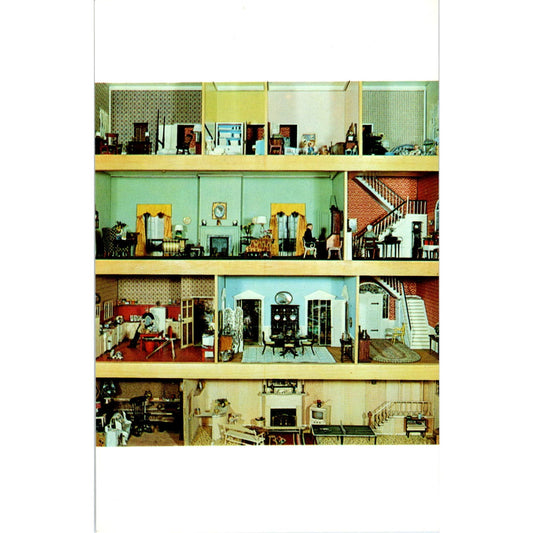 Mrs. A. Maxtone Graham Doll House Bass River MA Original Postcard PB2