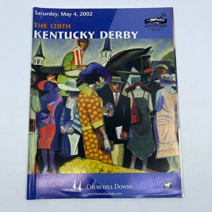 Kentucky Derby Official Program 128th Saturday May 4, 2002 Churchill Downs TH7