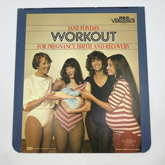 Jane Fonda's Workout for Pregnancy, Birth and Recovery - CED VideoDisc TG2