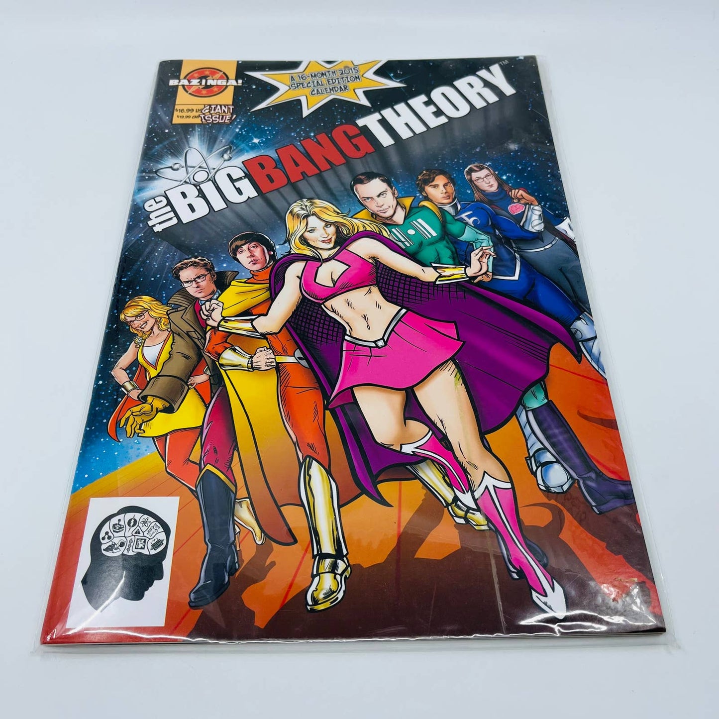 The Big Bang Theory 2015 Calendar Special Edition Comic Book Cover NEW  BA2