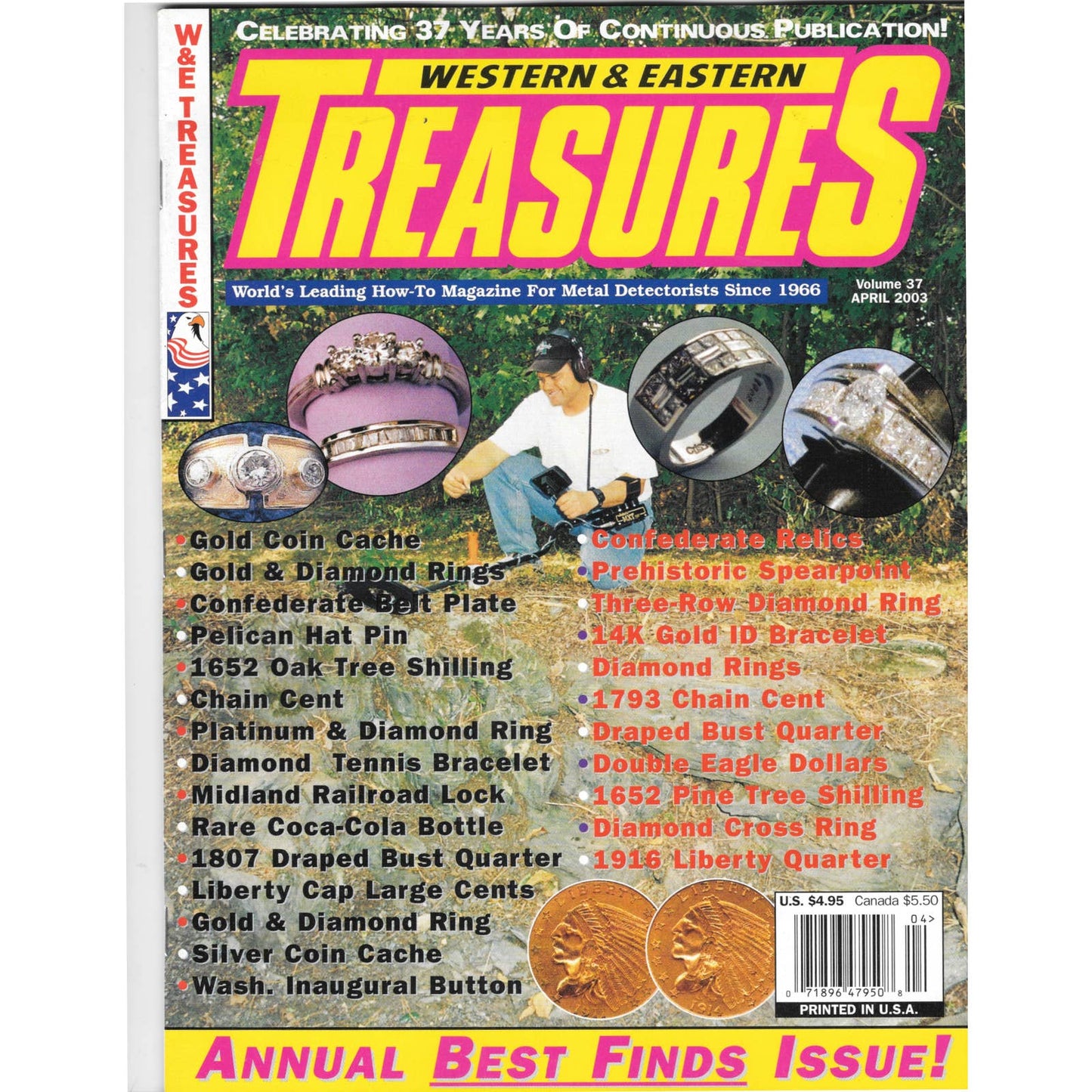 Western & Eastern Treasures Magazine - Treasure Hunting April 2003 M6