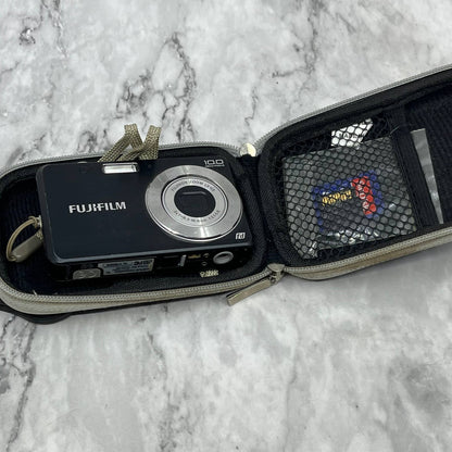 Fujifilm FinePix J20 10MP Digital Camera 3x Optical Zoom Black w/ Battery TD8