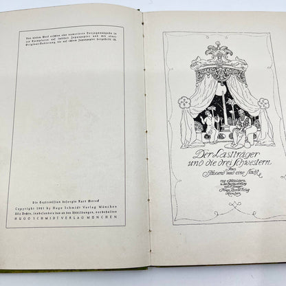 1921 German Arabian Nights Der Lastträger und die Drei Schwestern TF3