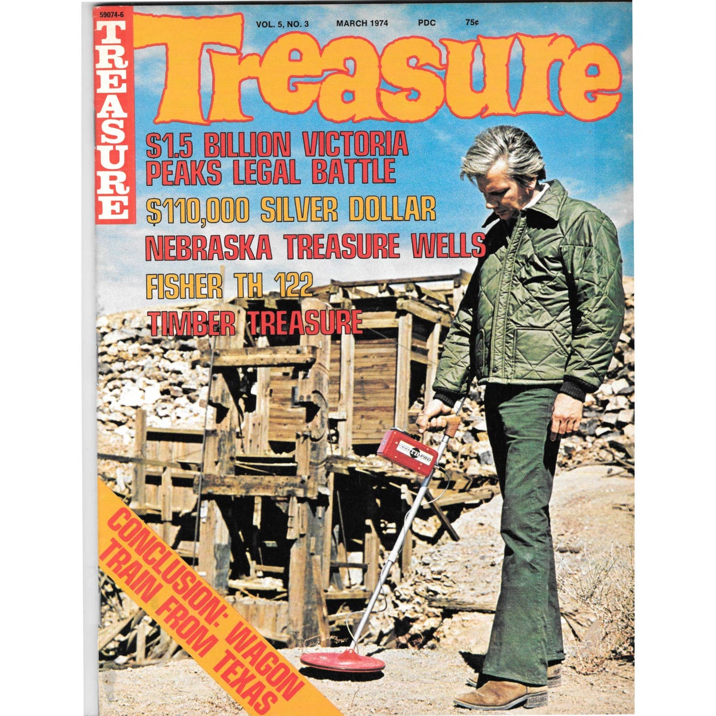 Treasure Magazine - Treasure Hunting Mines Buried Metal Detecting March 1974 MB4