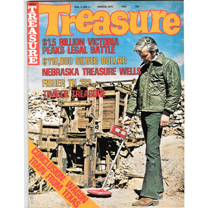 Treasure Magazine - Treasure Hunting Mines Buried Metal Detecting March 1974 MB4