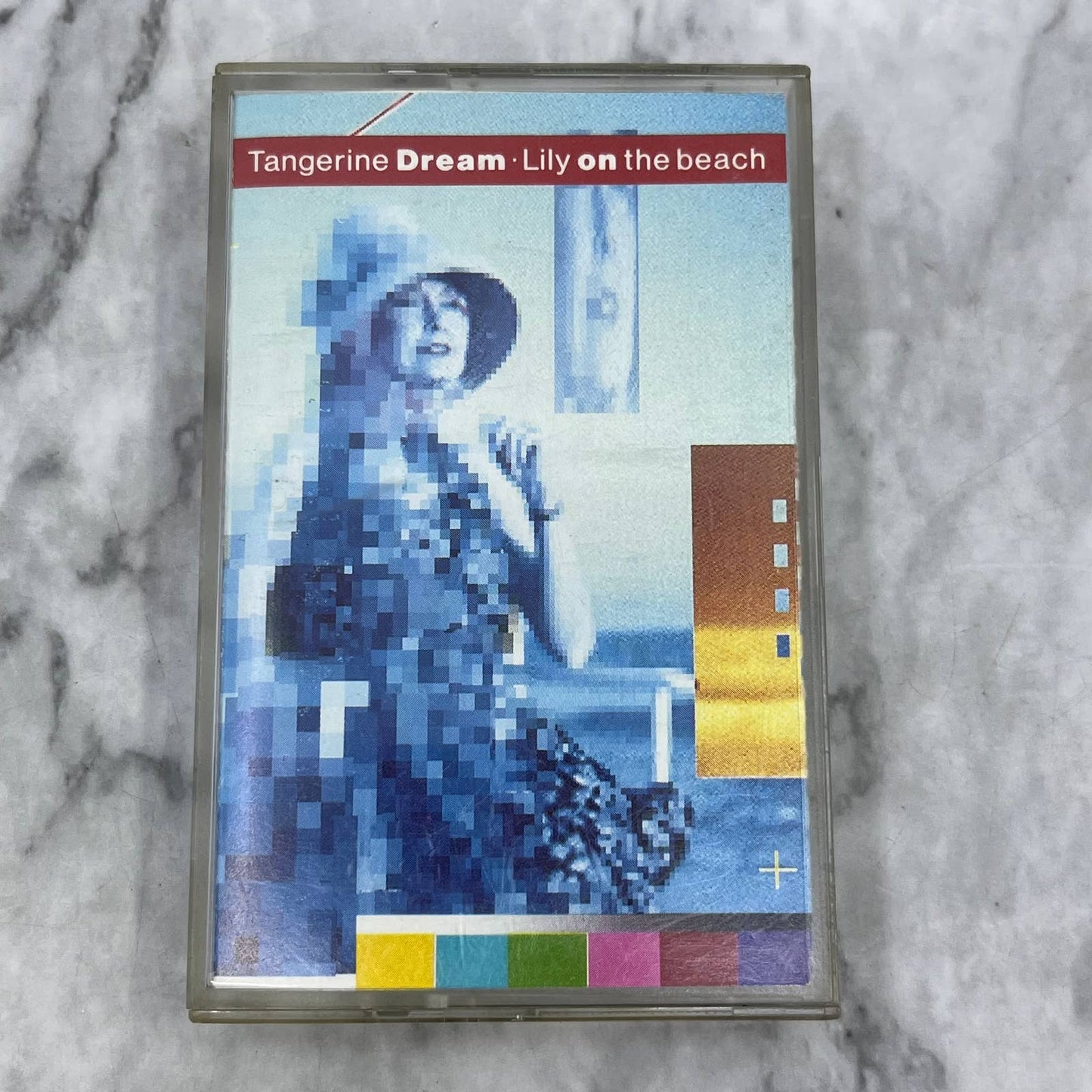 TANGERINE DREAM: lily on the beach PRIVATE MUSIC Cassette Tape￼ TC7-47