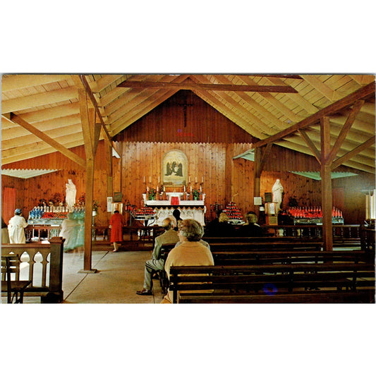 Vtg Postcard National Shrine of the North American Martyrs Auriesville NY EA3