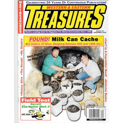 Western & Eastern Treasures Magazine - Treasure Hunting Dec 2000 M6