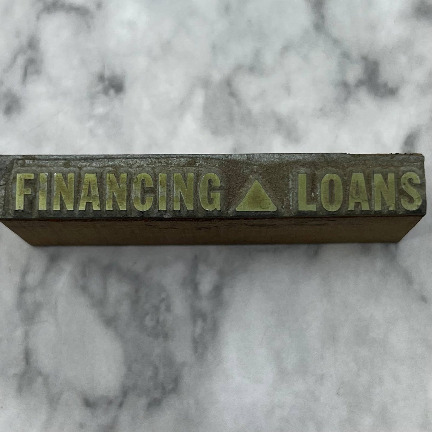 Vintage Printing Letterpress Printers Block Plate Financing Loans TJ55