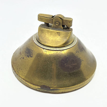 Vintage Solid Brass Table Lighter TC8