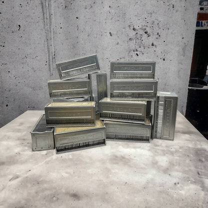 Huge Lot of AIREQUIPT Metal Slide Tray Magazines 36 2"x2" Slides Lot of 18