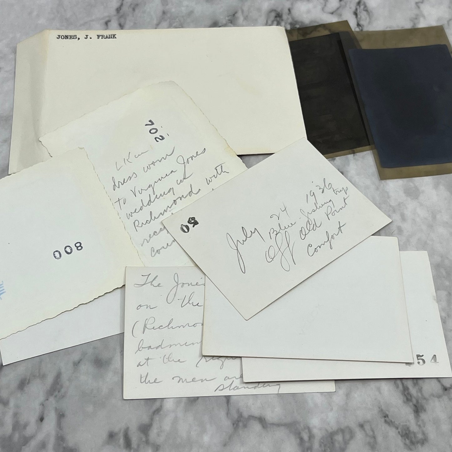 1930s Collection of Photos & Negatives Frank J. Jones Country Home Trip P4-10