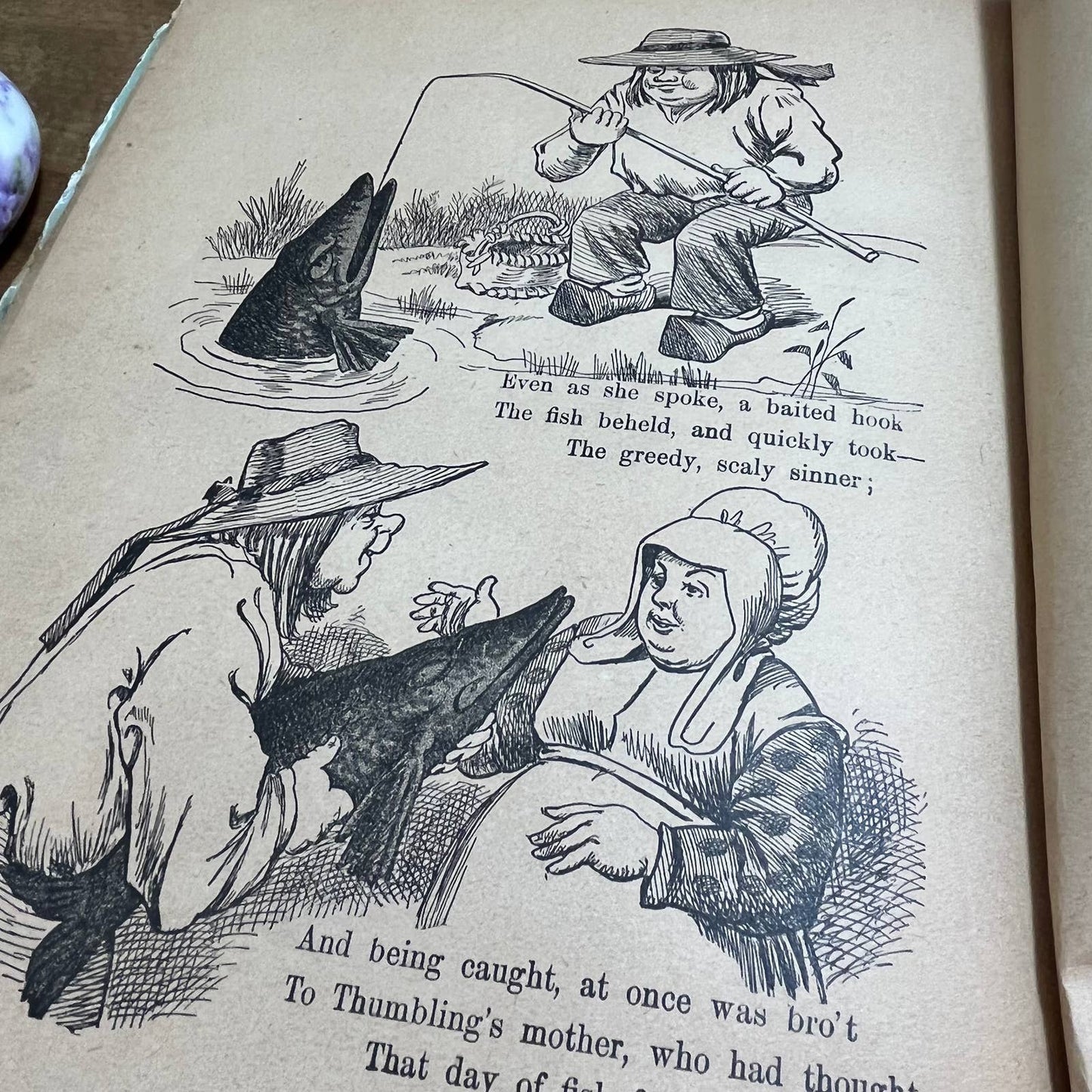 Antique Victorian 1895 Children’s Book Cheer for Children McLoughlin Bros NY TH7