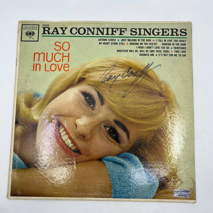 The Ray Conniff Singers So Much in Love Vinyl Record Signed Authenticated TH3