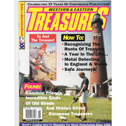 Western & Eastern Treasures Magazine - Treasure Hunting June 2003 M6