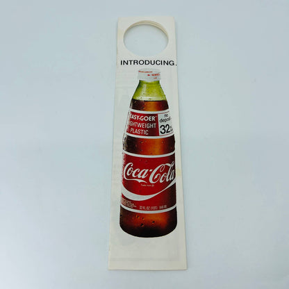 1970s Coca Cola Easy-Goer Bottle Neck Topper Hanger Experimental Plastic C3