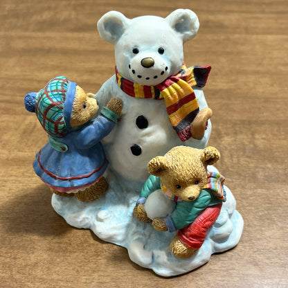 DEPT 56 UPSTAIRS DOWNSTAIRS BEARS Alice & Henry Bosworth Building Snowbears TA2
