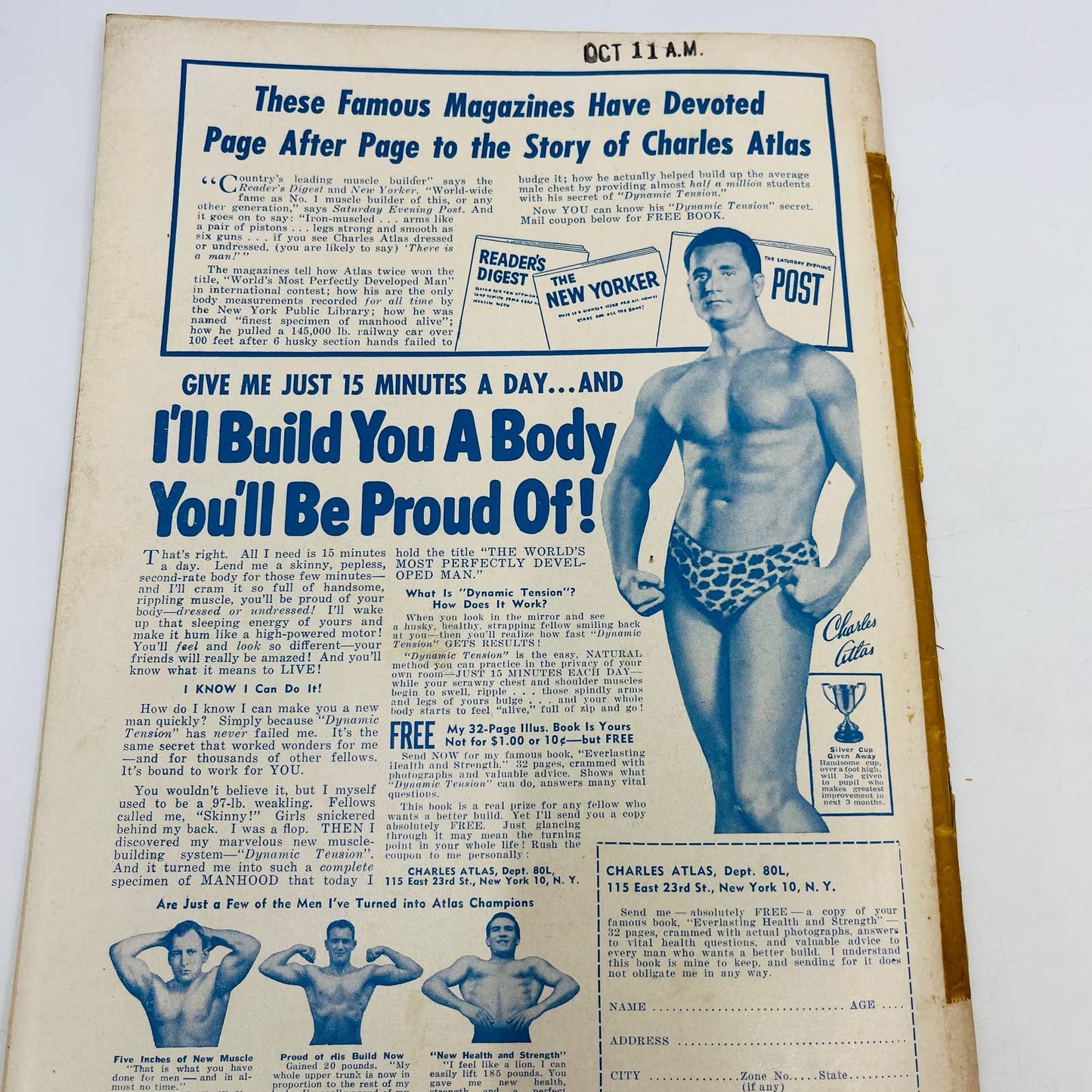 1954 Nov - The Ring Boxing Magazine – Don Cockell Cover Rocky Marciano TA5