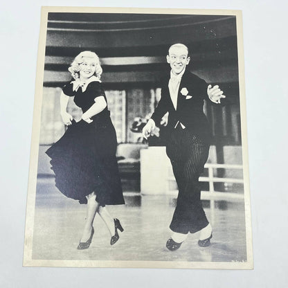 Vintage Fred Astaire & Ginger Rogers Photo Movie Still Black & White 8x10 AB4-38