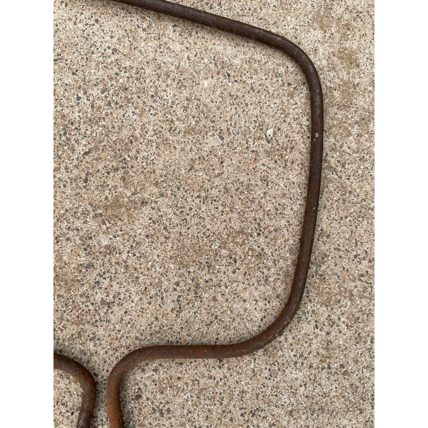 Vintage Rustic Primitive Metal Coping Saw Handle GS1