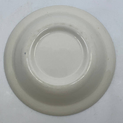 Currier Ives Royal China Blue Fruit Dessert Bowl Old Farm Gate 5 5/8" TI3