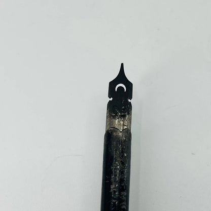 VTG Fountain Dip Pen Wood Contour American Pencil Co. w/ #2 Nib SB3
