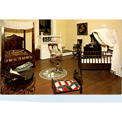 Belle Meade Mansion Doll House Nursery Nashville Original Postcard PB5