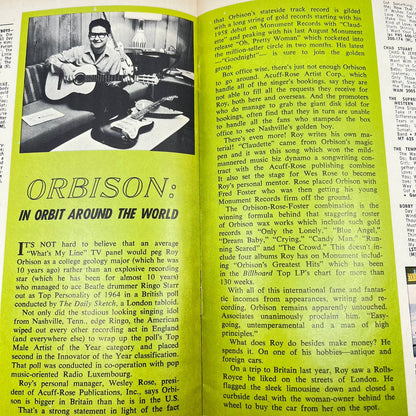 1965 Record Preview Command Records Magazine Catalog Beatles Roy Orbison TF3