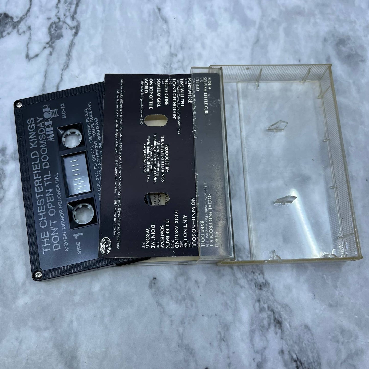 The Chesterfield Kings – Don't Open Til Doomsday Cassette Tape TD9-65