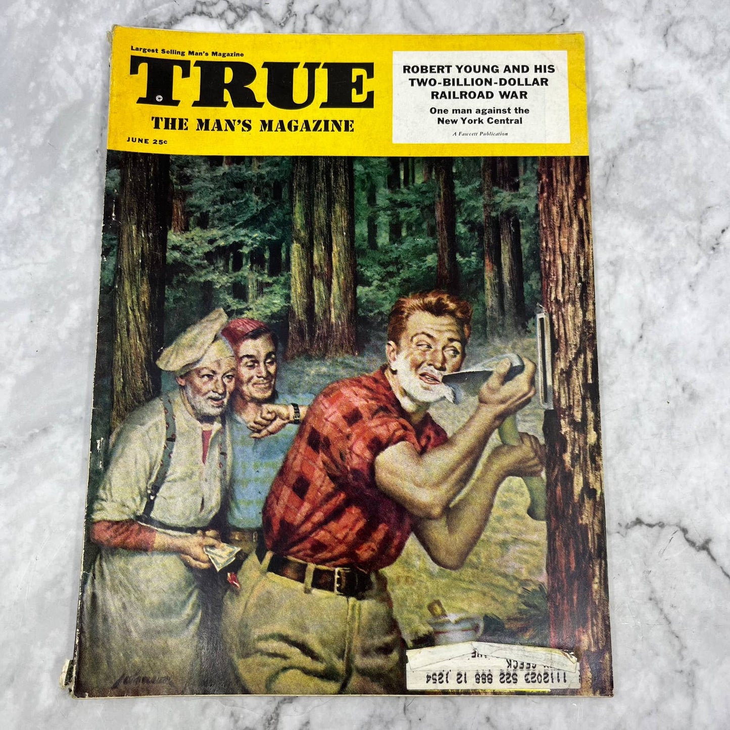 True Magazine June 1954 Robert Young Railroad War Against New York Central TJ3