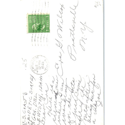 Box Canyon Grangeville Idaho Salmon River RPPC Original Postcard P2-7