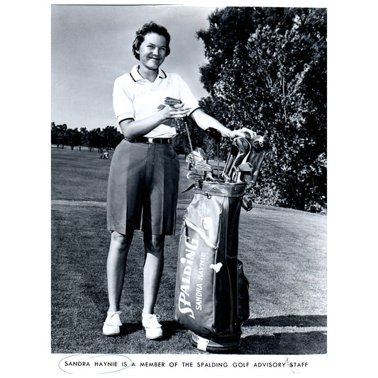 1963 Original Press Photo Ladies' PGA Golf Sandra Haynie 8x10 AD1