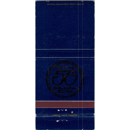 1979 Delta Airlines Celebrating 50 Years Advertising Matchbook Cover SA1-M11