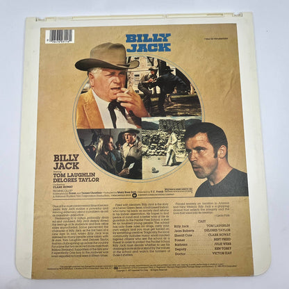 Billy Jack RCA SelectaVision - CED VideoDisc TG2