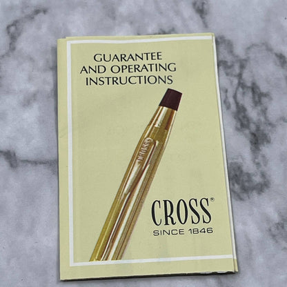 1975 Cross Pen Cross Chrome 3502 Ballpoint With Box Made In USA SF1