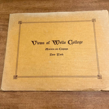 c1900 Views of Wells College Aurora-on-Cayuga New York Photo Book Album 8x10 A9