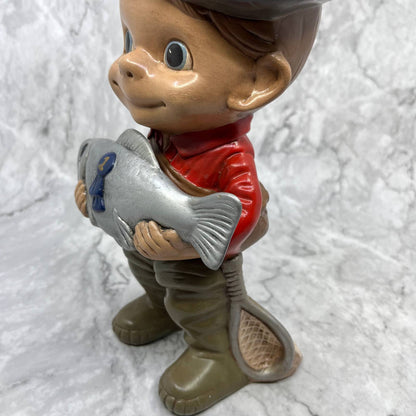 1970s Blue Ribbon Trout Smiley Fly Fisherman Fishing Atlantic Mold TA9