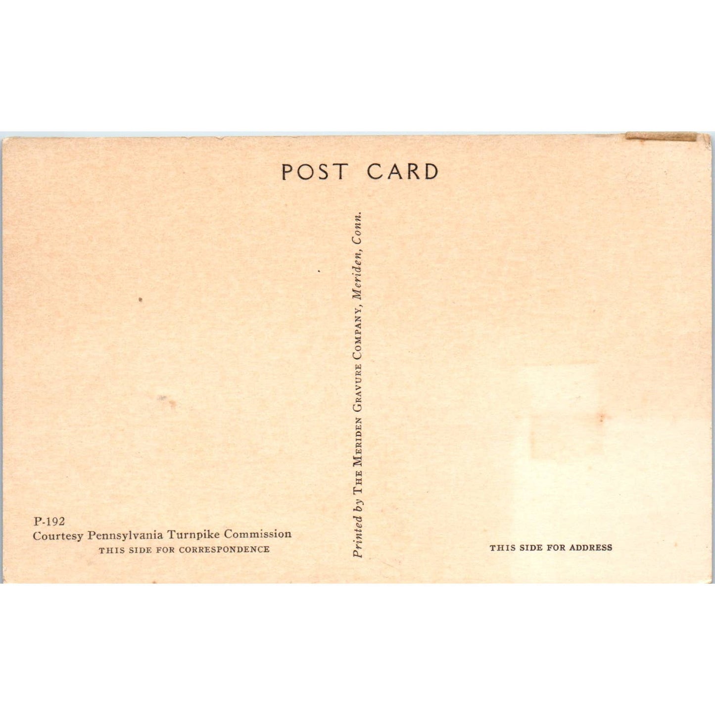 Vtg Postcard Pennsylvania Turnpike - Superhighway Through Scenic Monuments TI1-1