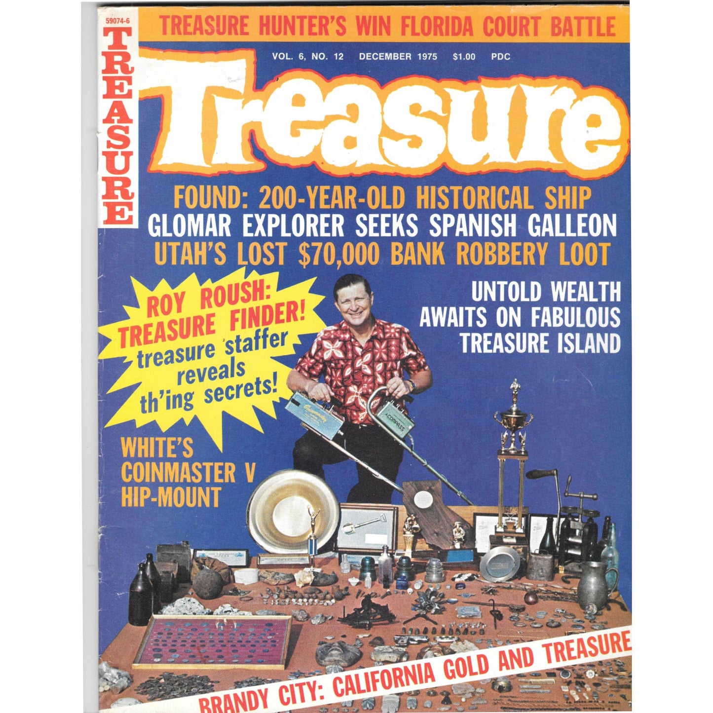 Treasure Magazine - Treasure Hunting Mining Metal Detecting Dec 1975 M4