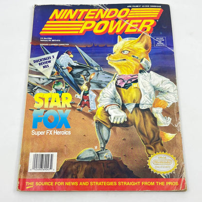 NINTENDO POWER MAGAZINE VOLUME 47 STAR FOX WITH  POSTER TE9