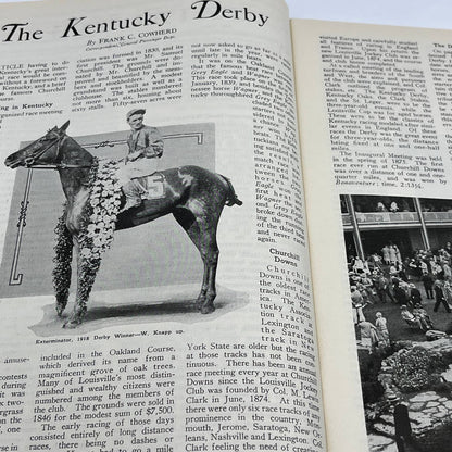 1929 May L&N Railroad Louisville Nashville Employee Magazine Kentucky Derby TH7