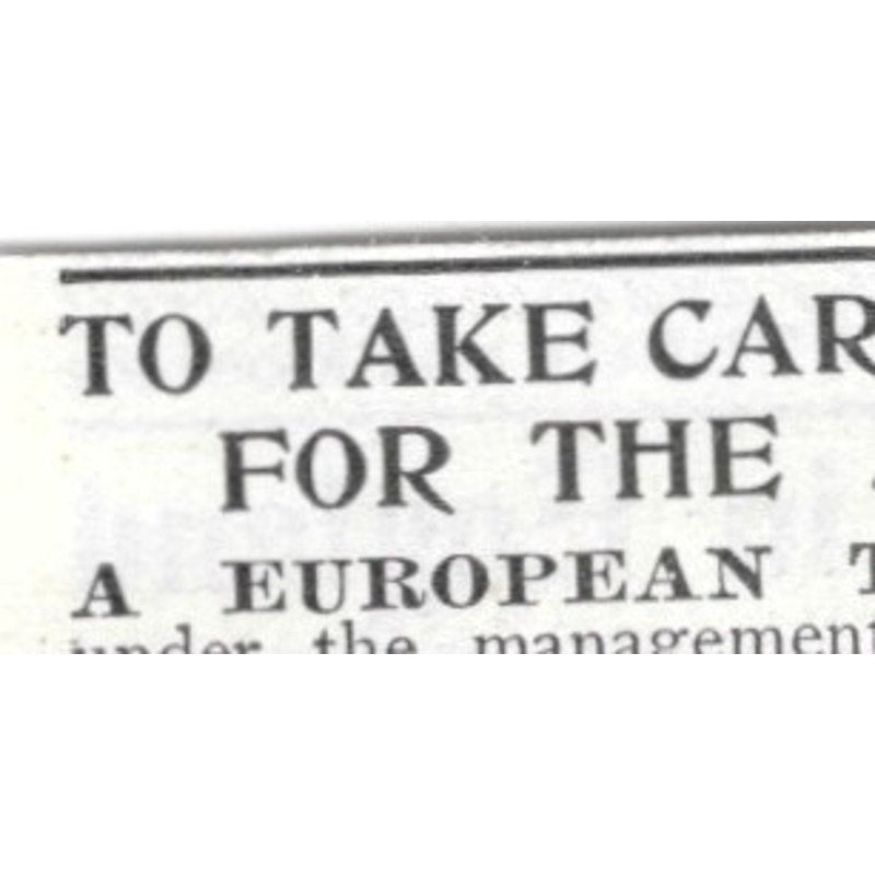 European Trip James Hamilton David S Pond Princeton University - 1903 Ad AK5-S29
