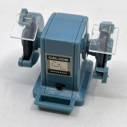 1980 Galoob Japan Wind Up Miniature Bench Grinder Power Tool Toy SE3