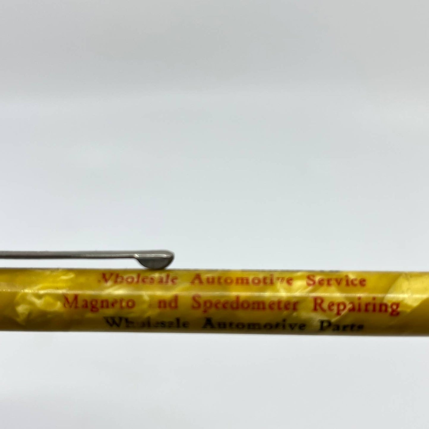 Vtg Celluloid Mechanical Pencil Hodeen’s Auto Electric Service Crookston MN SC3