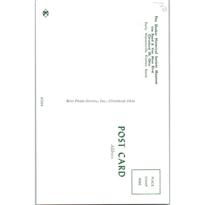 The Shaker Museum Warrensville Kitchen Doll House Cleveland Postcard PB7