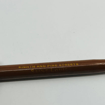 VTG Fountain Dip Pen Wood Advertising Mark Twain Hotel St. Louis MO SB3